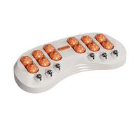 Massager A Rulli Di Piede | Massager Magnetico A Rotolamento | Consiglio Di Riflessologia Portatile Per Alleviare Lo Stress | Riflessologia Massage Board, Massagers Del Piede Magnetico, Strumento