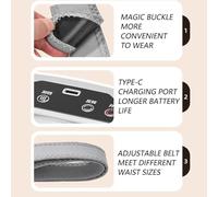 Massager Addominale Elettrico, Massaggiatore Per Combustione Dei Grassi, Vibrazione Del Massaggio/cura Gastrointestinale/branco Di Grassi E Modellatura, Regolazione Multi-stage, Per L'ufficio