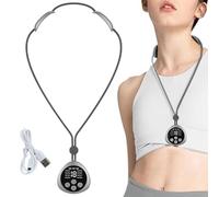 Massager al collo con massaggiatore di calore, collo e spalla - Massager posteriore portatile con calore,Dispositivo di massaggio a sospensione di moda con 8 modalità, 19 intensità, 3 modalità calde p