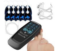Massager al collo elettrico, massaggiatore cervicale,Massager elettrico per muscoli con 9 modalità e 30 intensità - Strumento di rilievo del collo per rilassamento, alleviare il dolore muscolare