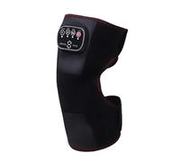 Massager al ginocchio riscaldato con vibrazione - ginocchiera regolabile massaggio per spalla, gomito, sollievo dal dolore all', rilassamento muscolare, terapia di circolazione e supporto per i