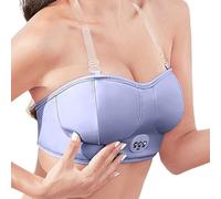 Massager al seno - Massager di lattazione riscaldante | Bust Massage Device con esperienza terapeutica di calore | Massaggiatori al seno riscaldati elettrici ricaricabili per viaggi, casa