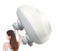 Massager Del Cuoio Capelluto Elettrico - Massager Della Testa Multifunzionale | Macchina Di Massaggio Elettrico Per Il Cuoio Capelluto | Strumento Portatile A Corda Pulizia Dello Scrubber Per Papà Str