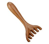 Massager del cuoio capelluto - pp 13 × 6 × 1cm | MASSAGGIO SING S?Alp COMPAGGIO CON MERIDIANO A SEGLI CLAW, MASSAGGIO DI STRESS DURA LEGGE PRESO, MASSAGER DI CUALLE IN LEGNO | Uso domestico, salone e