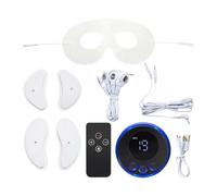 Massager del viso EMS elettrico-dispositivo di sollevamento della pelle microcorrente, 8 modalità di massaggio per viso, occhi, collo, strumento di bellezza portatile per stringere il trattamento