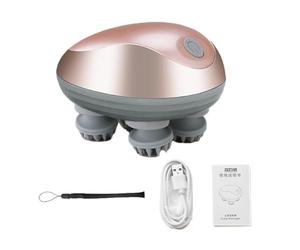 Massager della testa elettrica - strumento di rilassamento del cuoio | capelluto, stimolatore dei capelli portatili | 4.84x4.84x4.02 pollici dispositivo vibrante per il calo della testa, massaggia