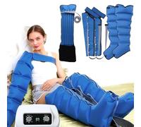 Massager Di Compressione D'aria Per Gamba, Braccio, Vita | Pressoterapia Linfodrenaggio Per Le Gambe Massager | Pressoterapia per Casa Circolazione Del Sangue E Rilassamento Muscolare