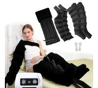 Massager Di Compressione D'aria Per Gamba, Braccio, Vita | Pressoterapia Linfodrenaggio Per Le Gambe Massager | Pressoterapia per Casa Circolazione Del Sangue E Rilassamento Muscolare