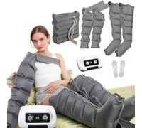 Massager Di Compressione D'aria Per Gamba, Braccio, Vita | Pressoterapia Linfodrenaggio Per Le Gambe Massager | Pressoterapia per Casa Circolazione Del Sangue E Rilassamento Muscolare