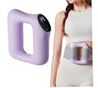 Massager di drenaggio linfatico 1pc, Massager di cellulite a 5 livelli e 3 modalità con cintura, utensile per il corpo silenzioso di silenzio USB, macchina per scultura del corpo completo per il