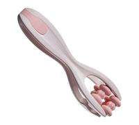 MASSAGER HAND MASSAGER | Rullo massaggio a rulli portatili | Rullo a doppia digitopressione per terapia a punta del grilletto, strumento di massaggiatore portatile del tessuto profondo per sollievo da