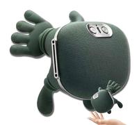 Massager Handiva, Massaggiatore N7 a Spalla e Collo a Mano con Calore, Massaggio Impasto 3D di Tessuto Profondo Elettrico, Regolazione a 3 Velocità, per Spalla, Collo, Addominale Inferiore