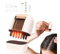 Massager per olio per capelli, applicatore di olio per capelli elettrici, Applicatore di olio per capelli vibrato impermeabile elettrico, Pespa a pettine portatile, stimolatore del cuoio capelluto ric