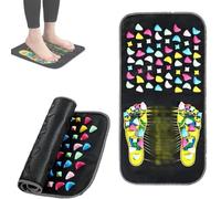 Massaggi di Riflessologia del Piede con Nodi Digitopressione Tappetino Pietra Portatile per Sollievo Dal Dolore e Rilassamento Muscolare - Ideale Gli Impiegati Anziani Stud 1* 70*35 cm/27.54*13.77 in