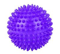 Massaggia la palla appuntita, promuovi i muscoli elastici del rullo di massaggio della circolazione per l'esterno per l'interno(viola, Piccolo 7,5 cm)