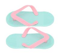 Massaggiagengive in Silicone a Forma di Infradito per Neonati, 2 Pezzi, Calma le Emozioni e Riduce il Dolore, per la Cura Dentale Infantile (#2)