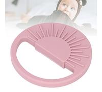 Massaggiagengive in Silicone per Bambini Massaggiagengive Molare Semicircolare Rilassante per Neonati con Maniglia Integrata (007 rosso lavanda)