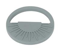 Massaggiagengive in Silicone per Bambini Massaggiagengive Molare Semicircolare Rilassante per Neonati con Maniglia Integrata (002 verde militare)