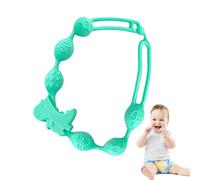 Massaggiagengive per bambini, braccialetto da masticare in silicone - massaggiagengive per braccialetti per bambini | Anello regolabile in silicone per sollievo dentale anteriore e molare per