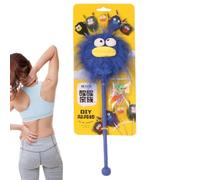 Massaggiante In Peluche Bastone Massaggiante a Colpo Morbido con Testa a e | Manuale per massaggiare delicatamente Schiena, Corpo, Vita e Collo