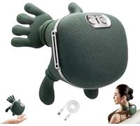 Massaggiante, N7 Shoulder and Neck Massager,Dual Zone Red Light To Warm The Cervical Spine, with Two Temperature Adjustments of 40 ° C/45 ℃, and Three Modes To Switch Freely-A