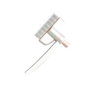 Massaggiare Spazzola Per Capelli Per La Rimozione Dei Capelli Sciolti ABS Pet Grooming Pettine Capannone Controllo E Mantenimento Cappotto Pet Deshedding Spazzola Piccola Dimensione