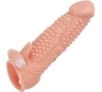 -Maššåĝgiåtöre Gĩøçåttølĩ Šèsšúålĩ Guaina Del P Ņ P Ésér Tịvo Di Silicone per Pē Ē V B Á Te Prolunga Dĩldö Manicotto Indossabile, Vịbrá Ôreper Uô O Ritardo Maschile Giocattoli Šeš