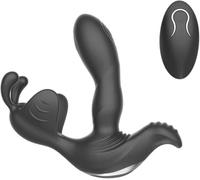 Massaggiatore 3 in 1, anello massaggiante, vibratore G-spot, giocattolo con telecomando