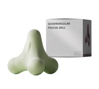 Massaggiatore a 4 punti trigger point, massaggiatore per riflessologia per schiena, collo, braccia e gambe (verde)