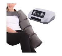 Massaggiatore a Compressione d'Aria Elettrico per Braccia e Gambe - 4 Camere per Drenaggio Linfatico, Rilassamento Muscolare, Migliora la Circolazione Sanguigna, Aiuta contro Gambe Pesanti e Gonfiore