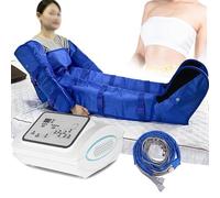 Massaggiatore a compressione d'aria for tutto il corpo, dispositivo di compressione sequenziale 16/40 airbag, for massaggio completo del corpo, pressoterapia, drenaggio linfatico