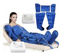 Massaggiatore a Compressione d'Aria Macchina Dispositivo di pressoterapia a Compressione sequenziale 16 airbag per Massaggio Completo del Corpo Massaggio di drenaggio linfatico Perdita di Peso Riduz