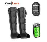 Massaggiatore a compressione d'aria per gambe con stivali d'aria alimentati a batteria ricaricabile La terapia della pressione promuove la circolazione sanguigna Musle Relax