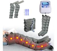 Massaggiatore a compressione d'aria per gambe, vita, braccia, dispositivo pneumatico per migliorare la circolazione allevia gonfiore dolore linfedema