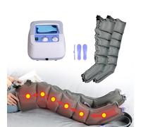 Massaggiatore a compressione d'aria per gambe, vita, braccia, dispositivo pneumatico per migliorare la circolazione allevia gonfiore dolore linfedema