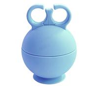 Massaggiatore a globo di raffreddamento - Sfera in silicone riutilizzabile, strumento per massaggio freddo con applicatore integrato, refrigeratore per alleviare il gonfiore, sfera calmante per la pel