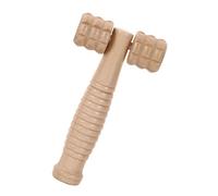 Massaggiatore a mano, per massaggio del viso, massaggiante in legno, strumento per massaggio del viso, strumento per il viso, palla in legno, gamba e volantino in legno
