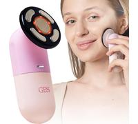 GESS Dispositivo di sollevamento viso microcorrente con riscaldamento, 3 modalità, ricaricabile, anti-invecchiamento, rassodamento della pelle, sollevatore viso microcorrente, lifting, anti-rughe