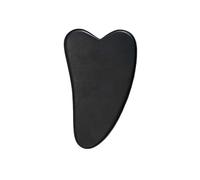 Massaggiatore a rulli in giada Gua Sha for viso Strumenti for massaggi a rulli a doppia testa neri Guazzo Raschietto for il corpo Massaggiatore facciale (Color : Type 1)