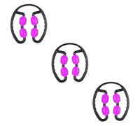 Massaggiatore a rulli in, per fitness, fitness, yoga, massaggiatore per gambe, accessori per il corpo, stella del mattino, in schiuma viola