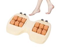 Massaggiatore a Rullo per i Piedi,Strumento di Massaggio Doppio ed Ergonomico | Rullo per Piedi con Perle Magnetiche,Per La Cura Muscolare 'E a Pianta Del Piede, Per Il Rilassamento E Il Viaggio
