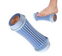 Massaggiatore a rullo per piedi, portatile, per yoga e fitness, per massaggio dei tessuti profondi per alleviare i piedi, strumento per il fitness per casa, palestra, spa, interni