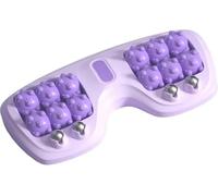 Massaggiatore a rullo per piedi, terapia di digitopressione a doppio piede per alleviare il dolore, massaggio muscolare dei tessuti profondi, migliora la circolazione, per uso domestico e in ufficio
