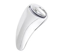 Massaggiatore a rullo viso Dispositivo di sollevamento di bellezza | Rullo massaggiatore manuale per il viso a presa comoda per la casa occhi mascella Rullo argento + rullo argento
