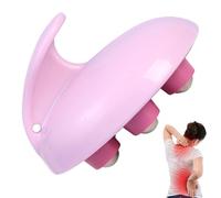 Massaggiatore a sfera con rullo a mano, Palla a rullo per massaggio manuale,Rullo per massaggio corpo a mano - Massaggiatore compatto per agopuntura, massaggiatore per collo, palle per cosce