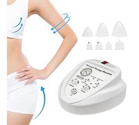Massaggiatore a ventosa sottovuoto, 100 W, macchina per terapia sottovuoto con 30 tazze e 3 coppe, 6 modalità e potenza di aspirazione regolabile 65-70 cmhg, per contorni
