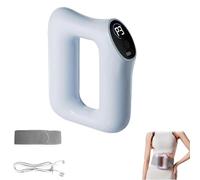 Massaggiatore ad anello da yoga per bruciare i grassi, massaggiatore multifunzionale per tutto il corpo, 5 livelli e 3 modalità (blu)