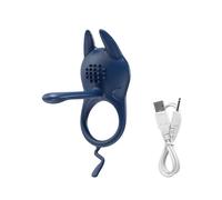 Massaggiatore ad anello elastico da uomo, regolabile, impermeabile | Massaggiatore ad anello in silicone per coppia, una unita(Light grey)