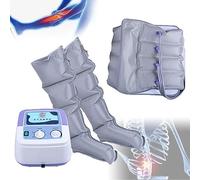 Massaggiatore ad aria circolante, massaggiatore per tutto il corpo per drenaggio linfatico, rilassa i muscoli, macchina a pressione pneumatica, 4 cavità