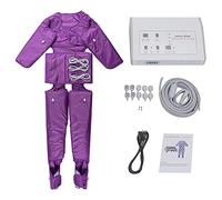 Massaggiatore ad aria per drenaggio linfatico, macchina per dimagrire, 600 W (viola)